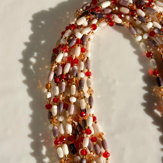 Solace waist beads by Avionna Naturals, detail view 2