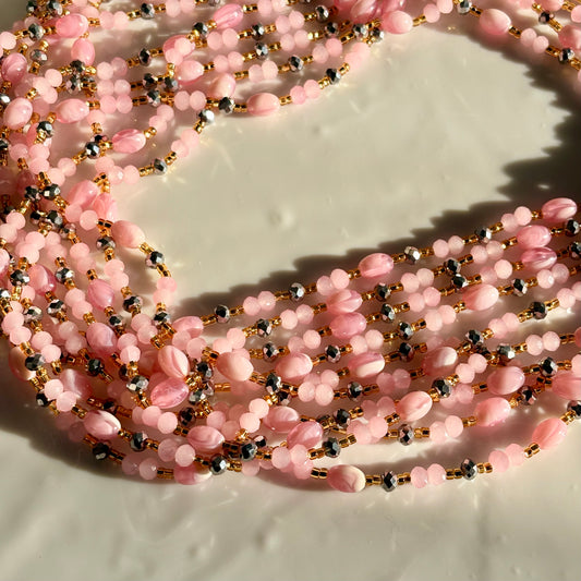 Eloise waist beads by Avionna Naturals, detail view 2