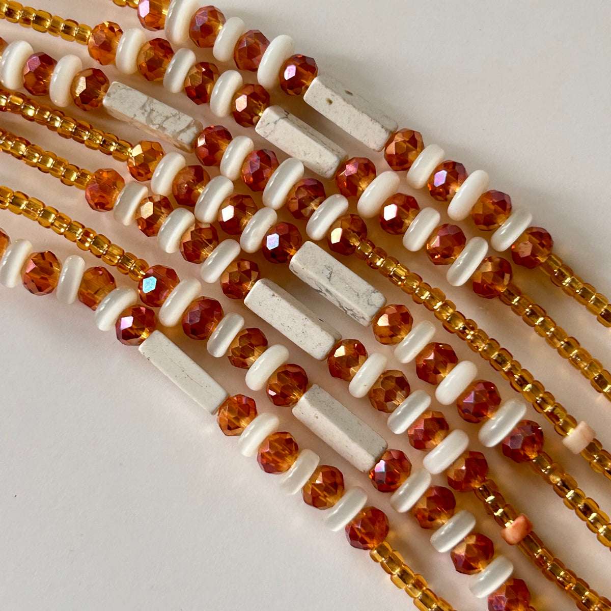 Spice waist beads by Avionna Naturals, detail view 3