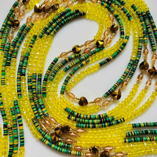 Stacked & Styled waist beads by Avionna Naturals, detail view 2