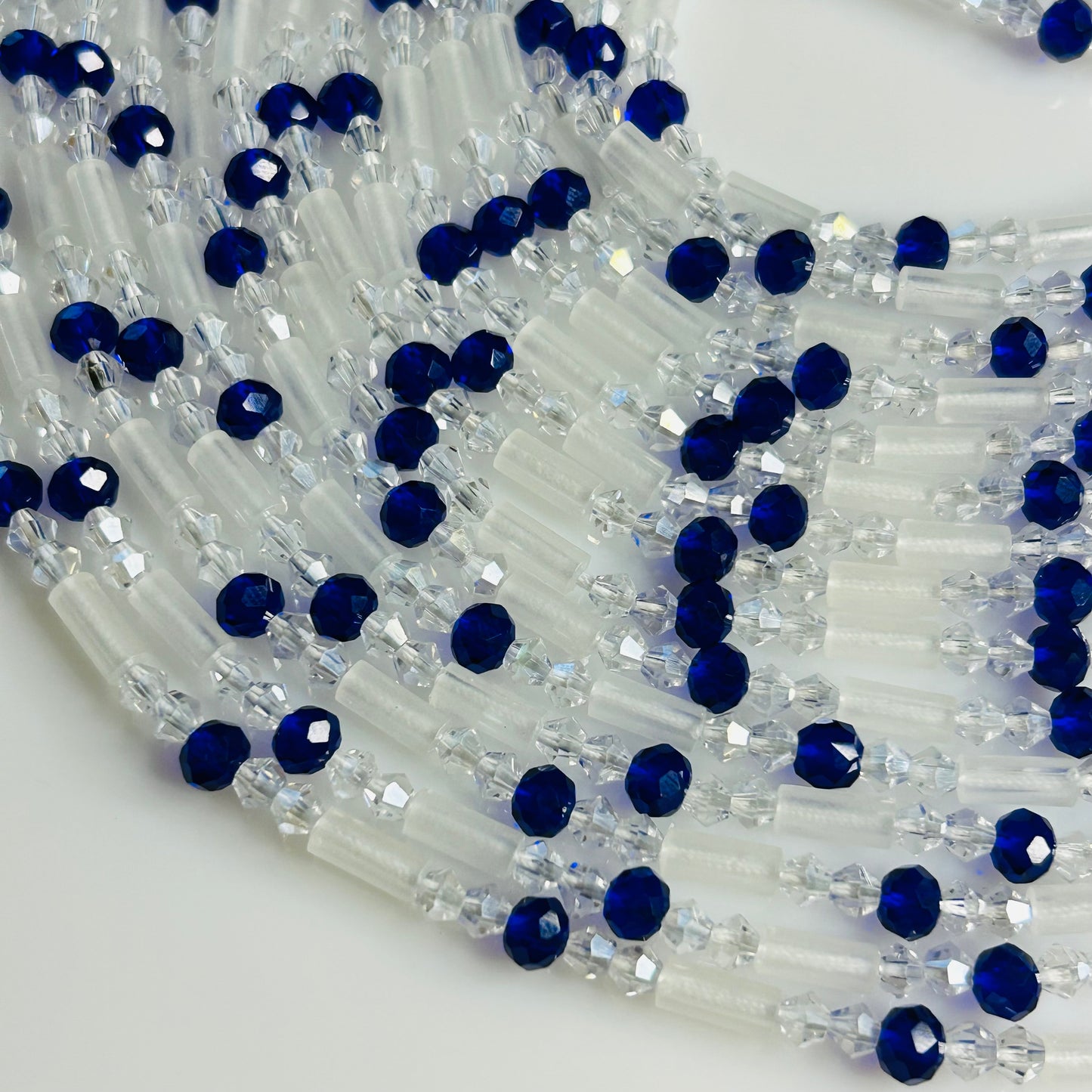Aurora (Glow in the Dark) waist beads by Avionna Naturals, detail view 3