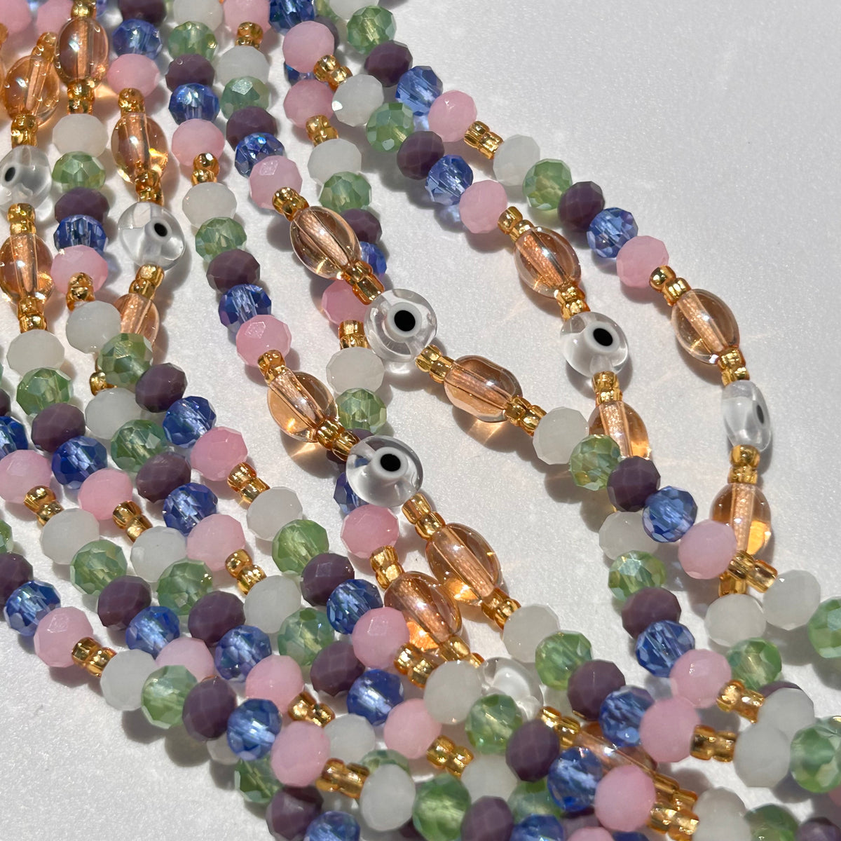 All Eyes Off Me waist beads by Avionna Naturals, detail view 5