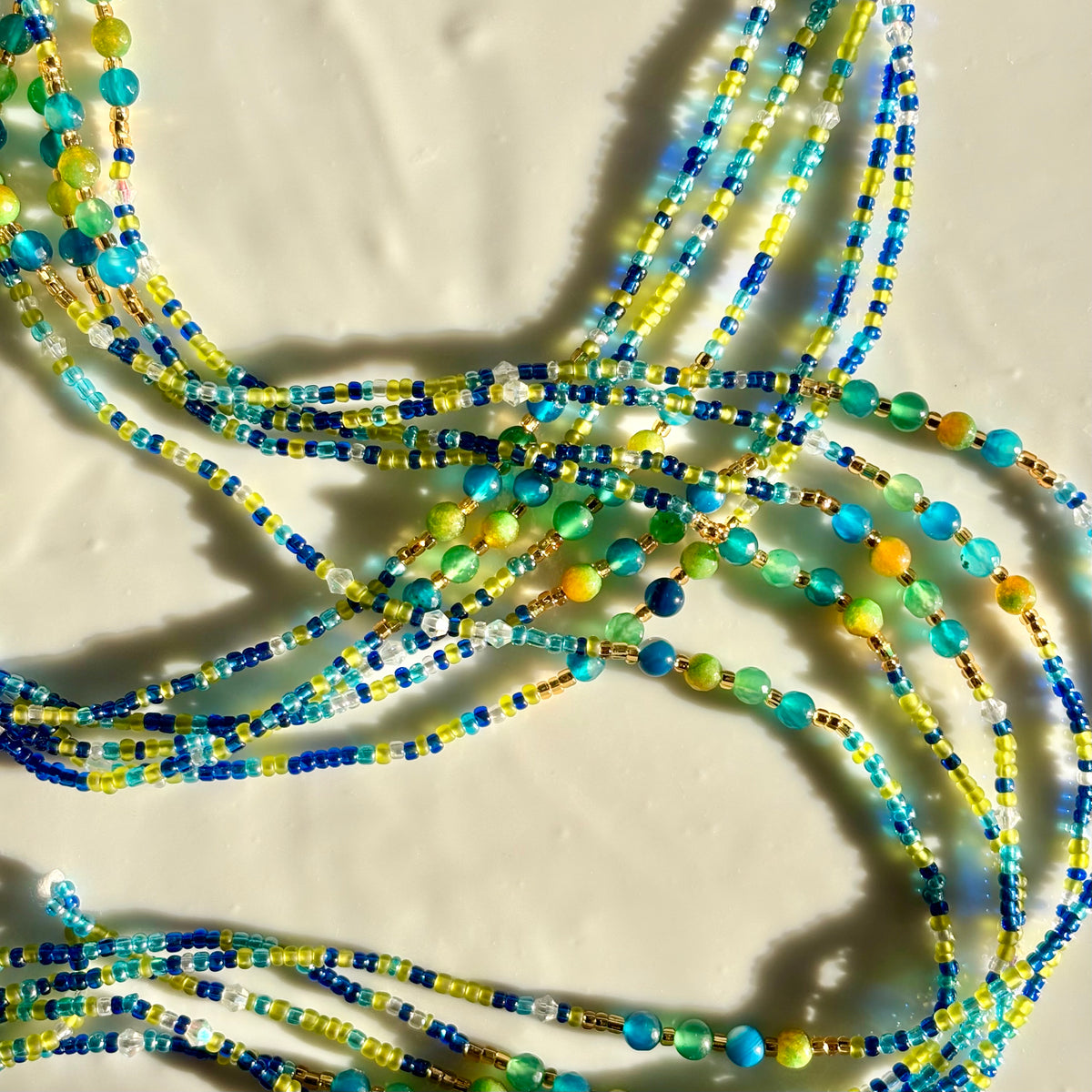 Bloom waist beads by Avionna Naturals