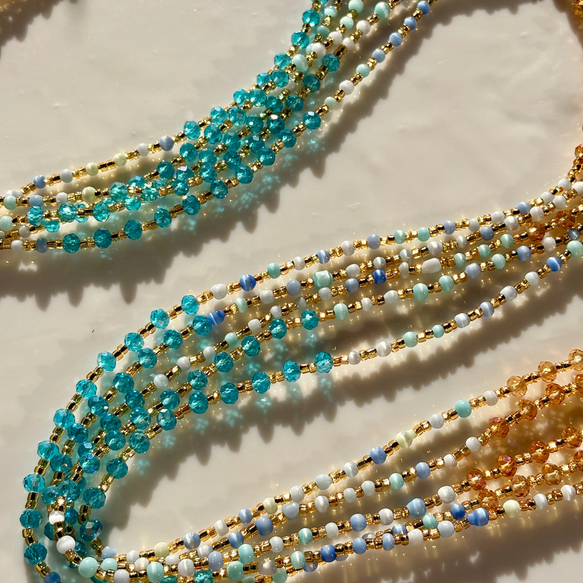 Muse waist beads by Avionna Naturals, detail view 4