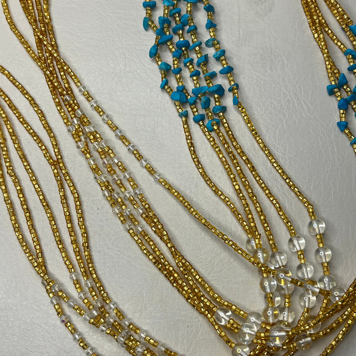 Stone Intentions waist beads by Avionna Naturals, detail view 9
