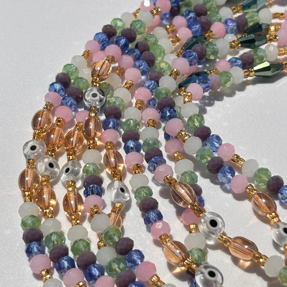All Eyes Off Me waist beads by Avionna Naturals, detail view 6