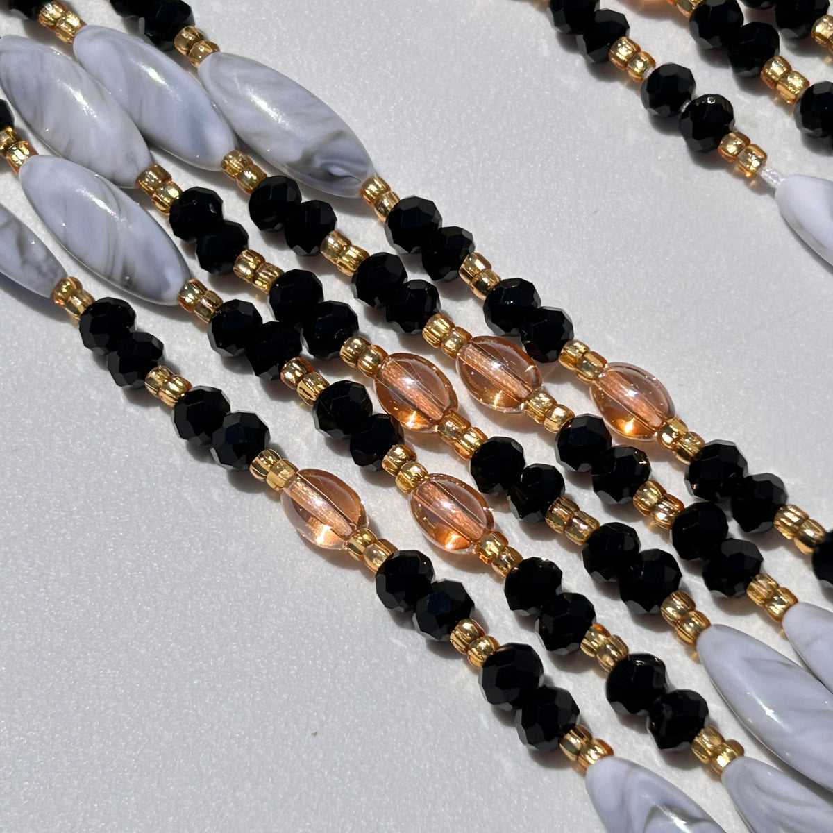 Aurelia waist beads by Avionna Naturals, detail view 6