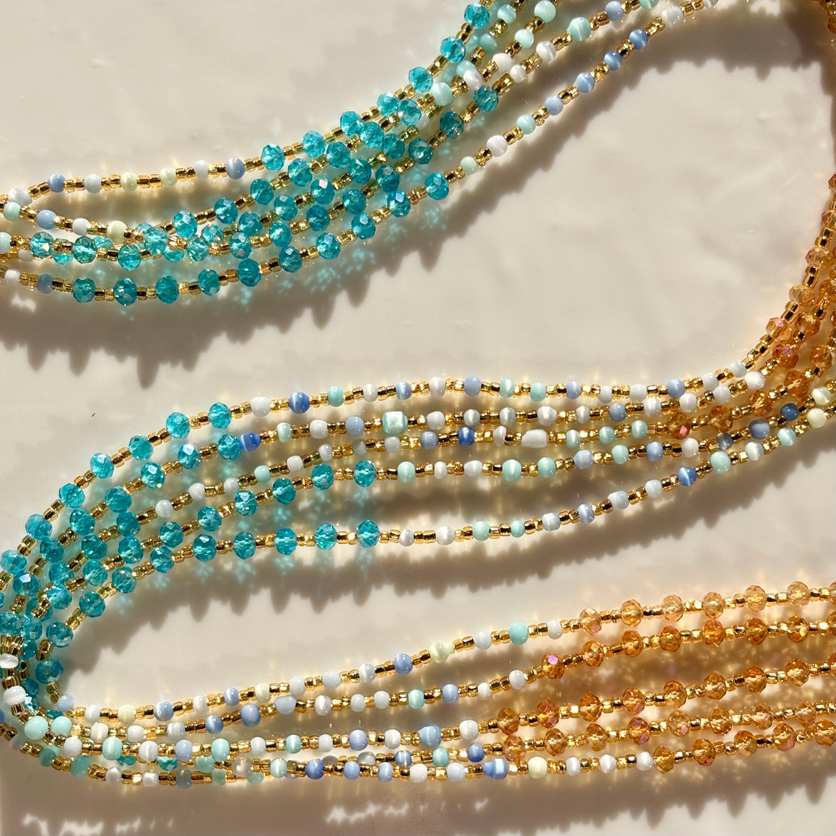 Muse waist beads by Avionna Naturals, detail view 3