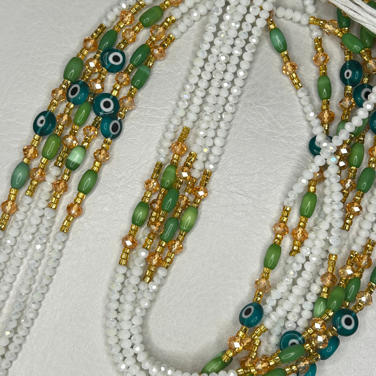 All Eyes Off Me waist beads by Avionna Naturals, detail view 8
