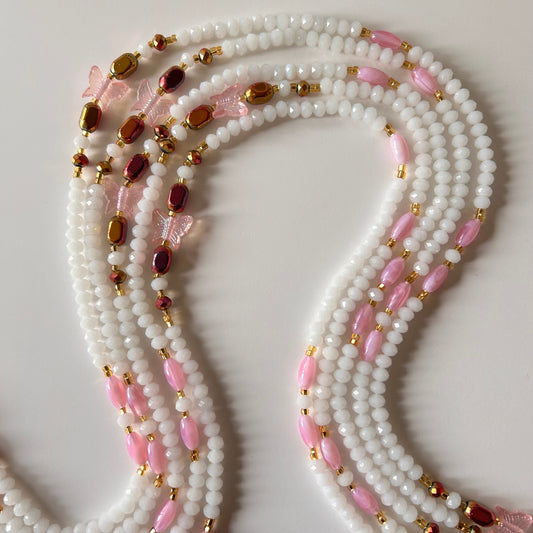 Rosette waist beads by Avionna Naturals