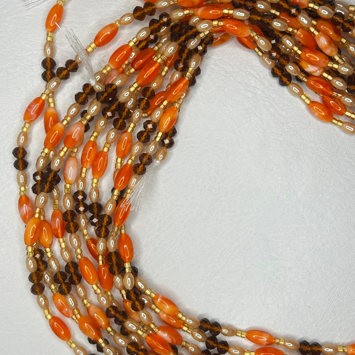 Burnt Suga waist beads by Avionna Naturals