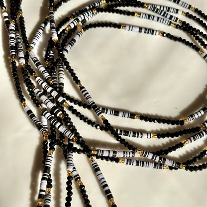 Ink & Ivory waist beads by Avionna Naturals