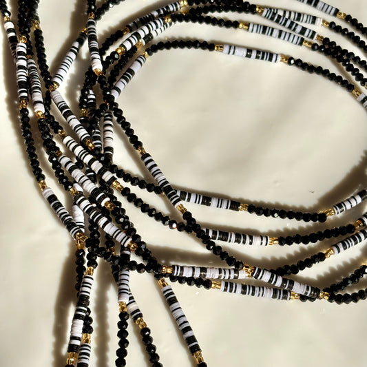 Ink & Ivory waist beads by Avionna Naturals