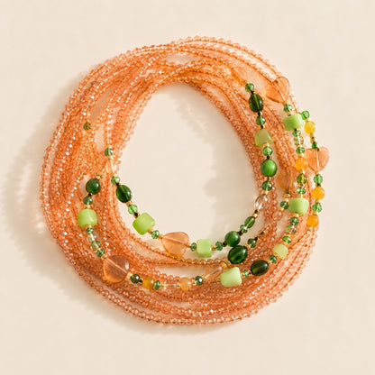 Lucky Charm waist beads by Avionna Naturals, detail view 3