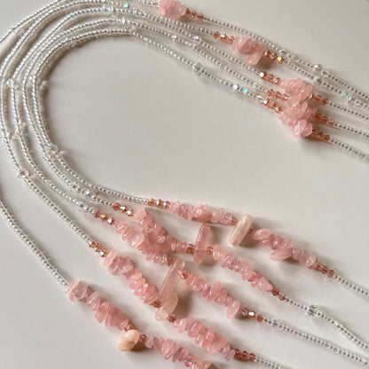 Quartz waist beads by Avionna Naturals