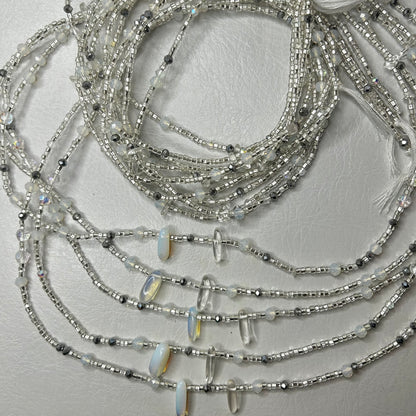 Moon Dust waist beads by Avionna Naturals, detail view 2