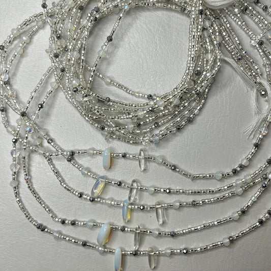 Moon Dust waist beads by Avionna Naturals, detail view 2