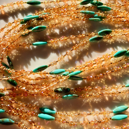 Aurelia waist beads by Avionna Naturals, detail view 11