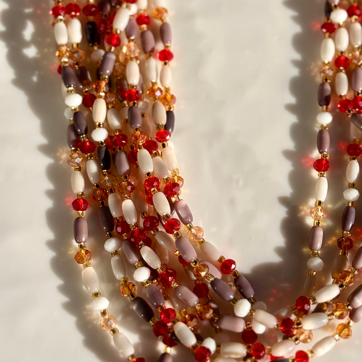Solace waist beads by Avionna Naturals, detail view 3