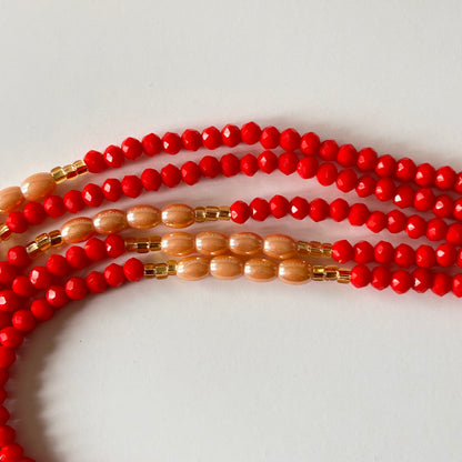 Classic waist beads by Avionna Naturals, detail view 2