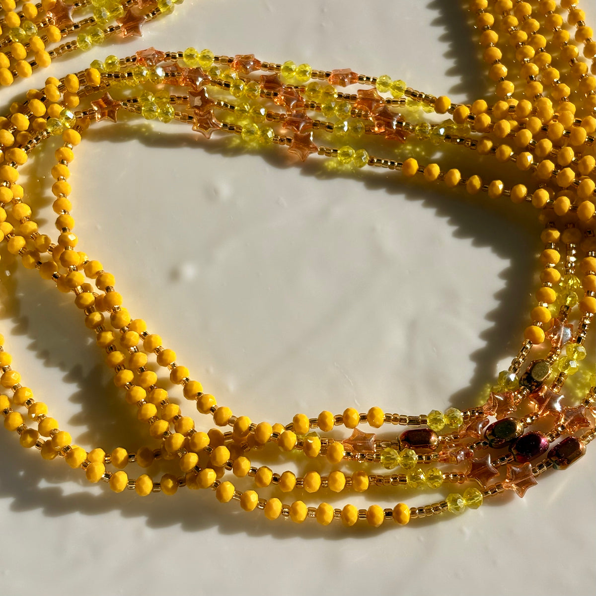 Sunshine waist beads by Avionna Naturals