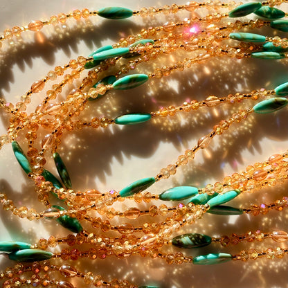 Aurelia waist beads by Avionna Naturals, detail view 12
