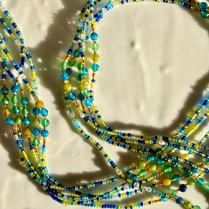 Bloom waist beads by Avionna Naturals, detail view 2