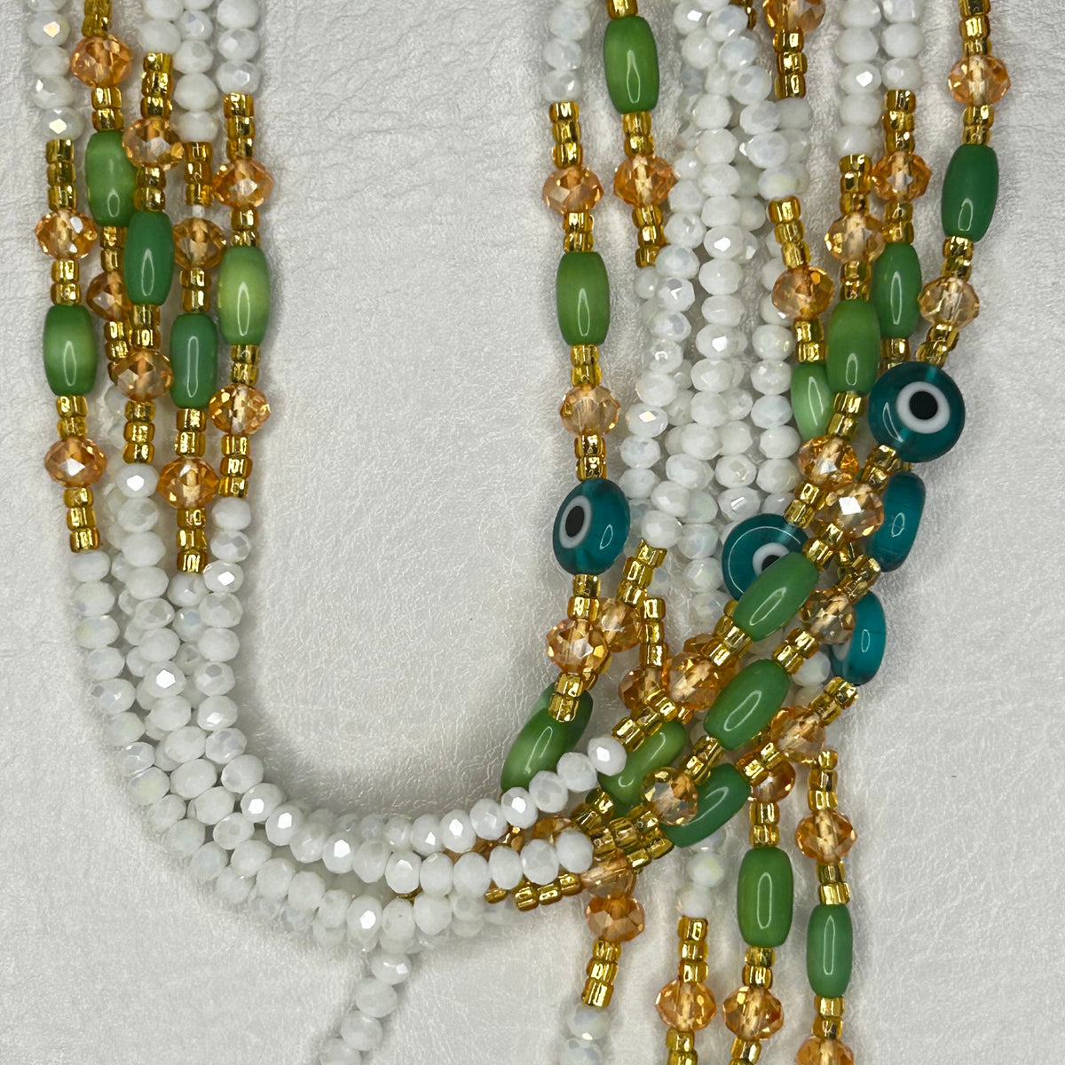 All Eyes Off Me waist beads by Avionna Naturals, detail view 9