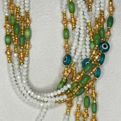 All Eyes Off Me waist beads by Avionna Naturals, detail view 9