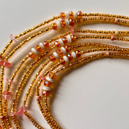 Spice waist beads by Avionna Naturals, detail view 2