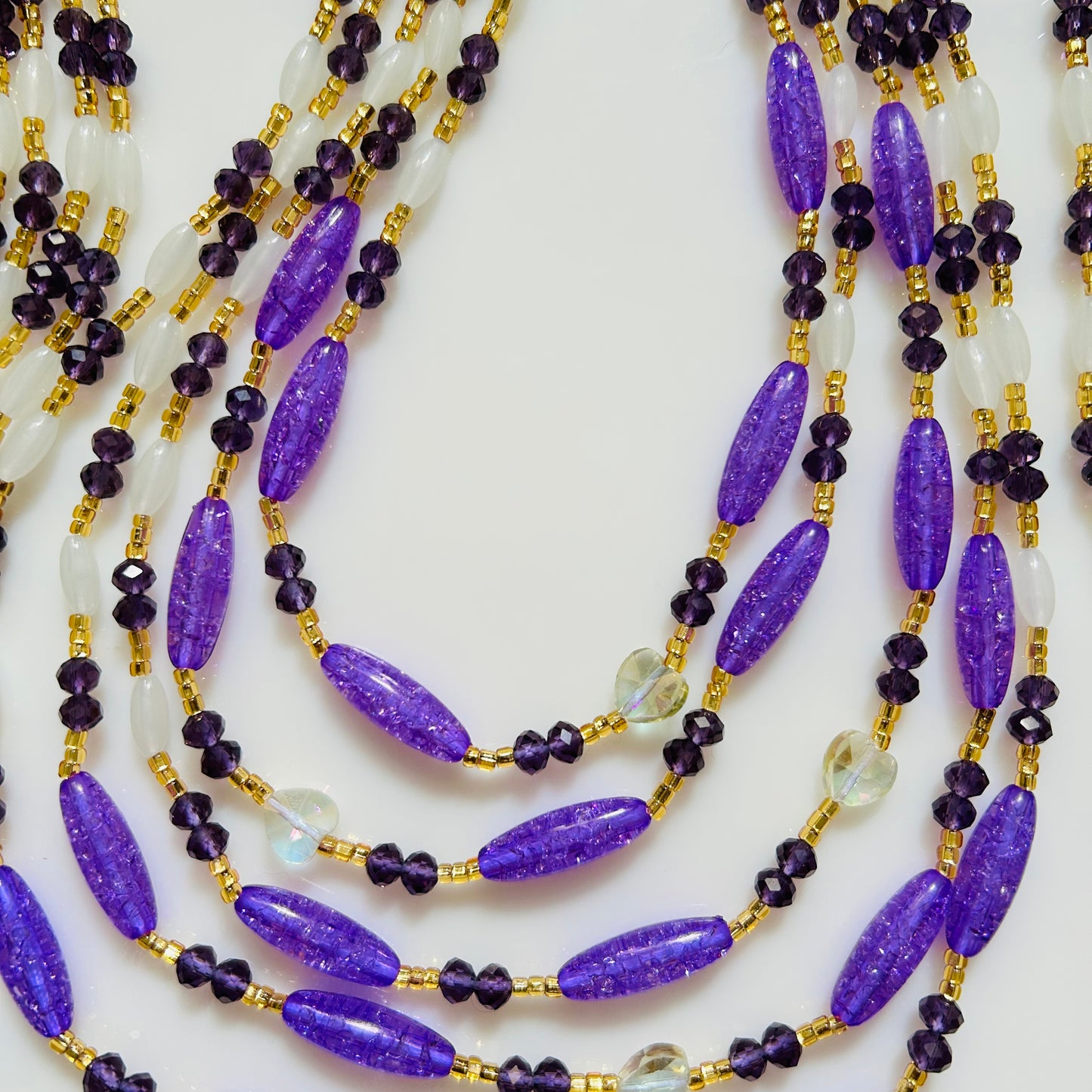 Delight (Glow in the Dark) waist beads by Avionna Naturals