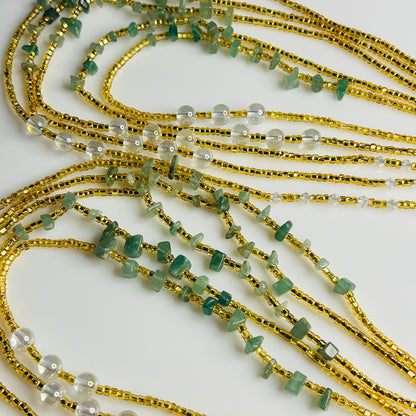 Stone Intentions waist beads by Avionna Naturals, detail view 11