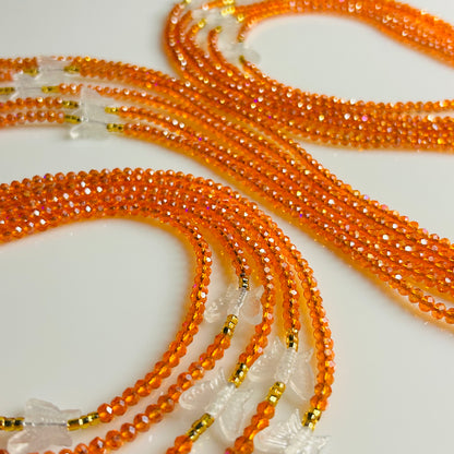 Golden Hour (Glow in the Dark) waist beads by Avionna Naturals, detail view 3