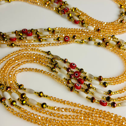 All Eyes Off Me waist beads by Avionna Naturals, detail view 3