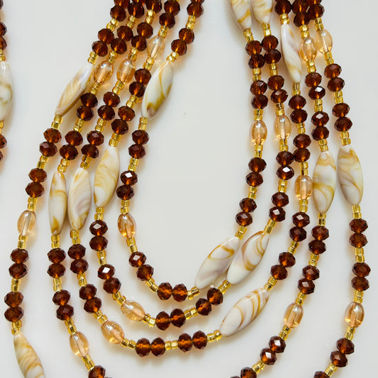Aurelia waist beads by Avionna Naturals, detail view 2
