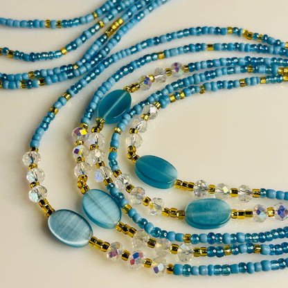 Astrid waist beads by Avionna Naturals, detail view 3