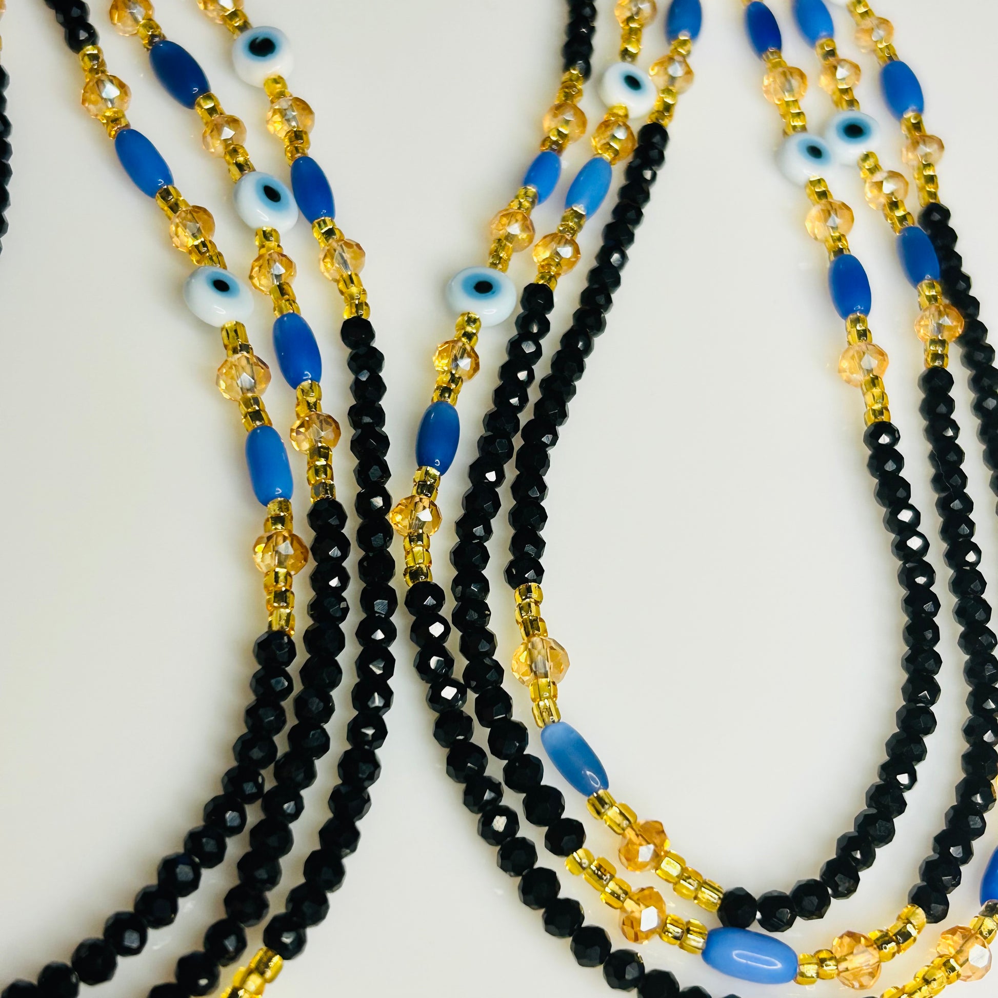 All Eyes Off Me waist beads by Avionna Naturals, detail view 13