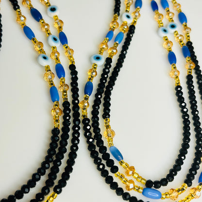 All Eyes Off Me waist beads by Avionna Naturals, detail view 13