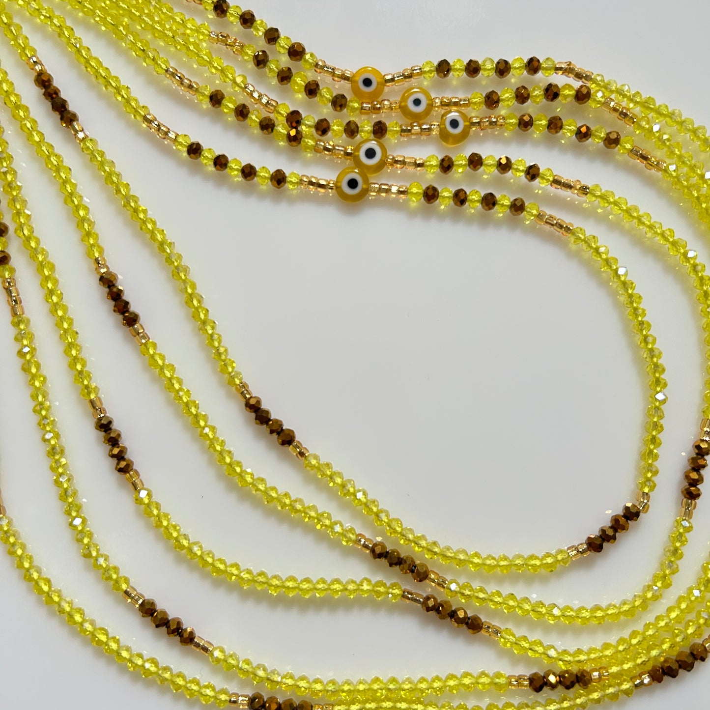 All Eyes Off Me waist beads by Avionna Naturals, detail view 10