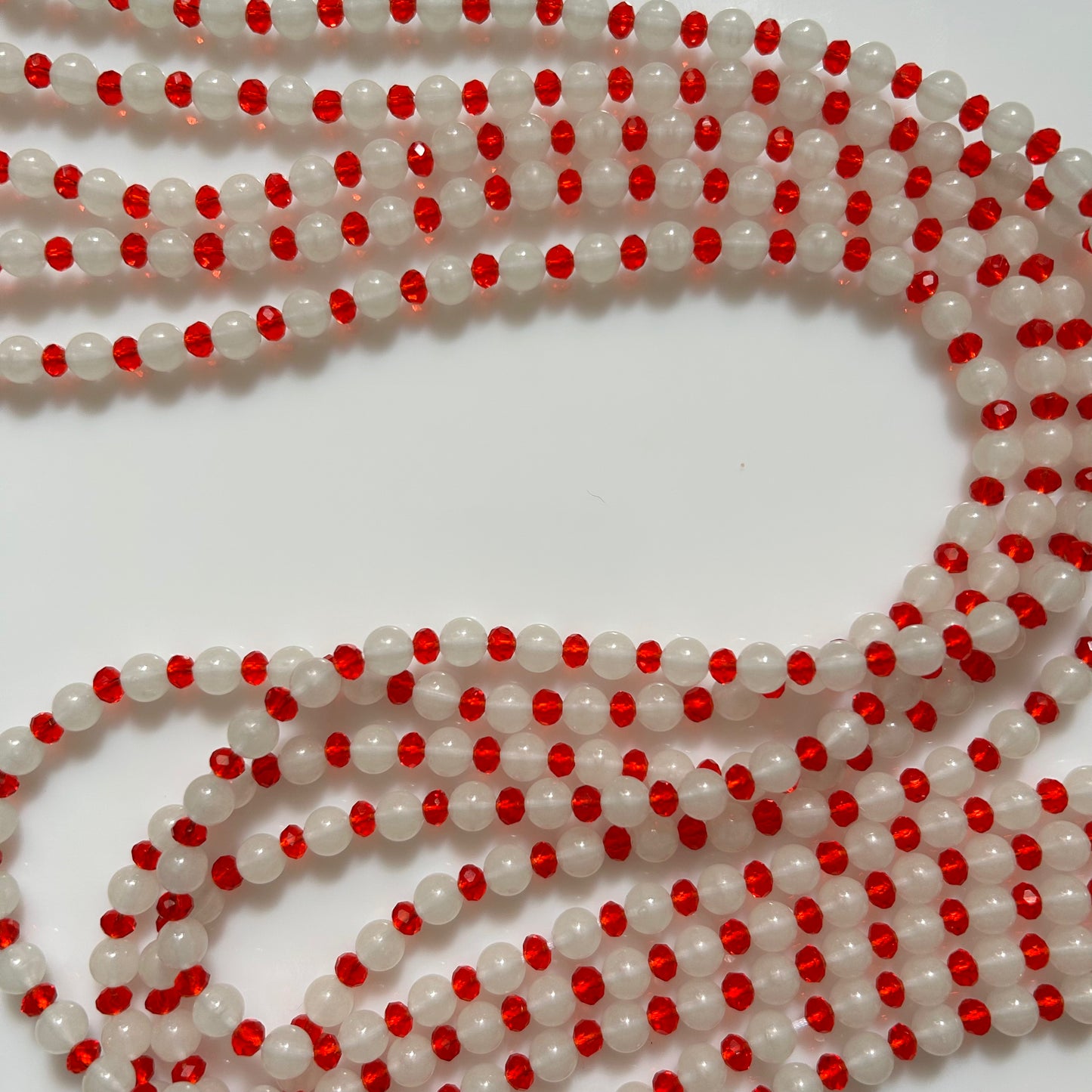 Ruth (Glow in the Dark) waist beads by Avionna Naturals, detail view 2