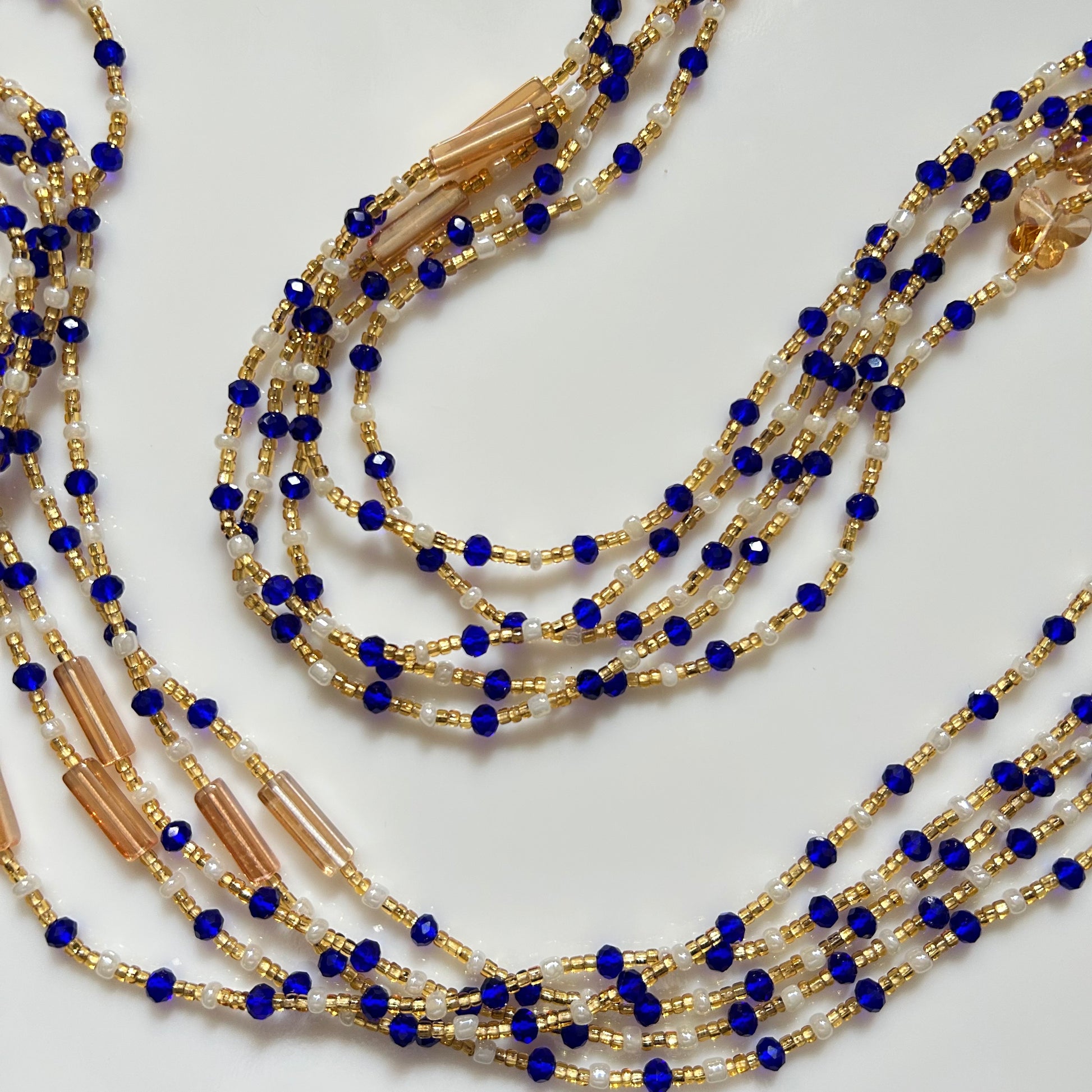 Luna waist beads by Avionna Naturals, detail view 2