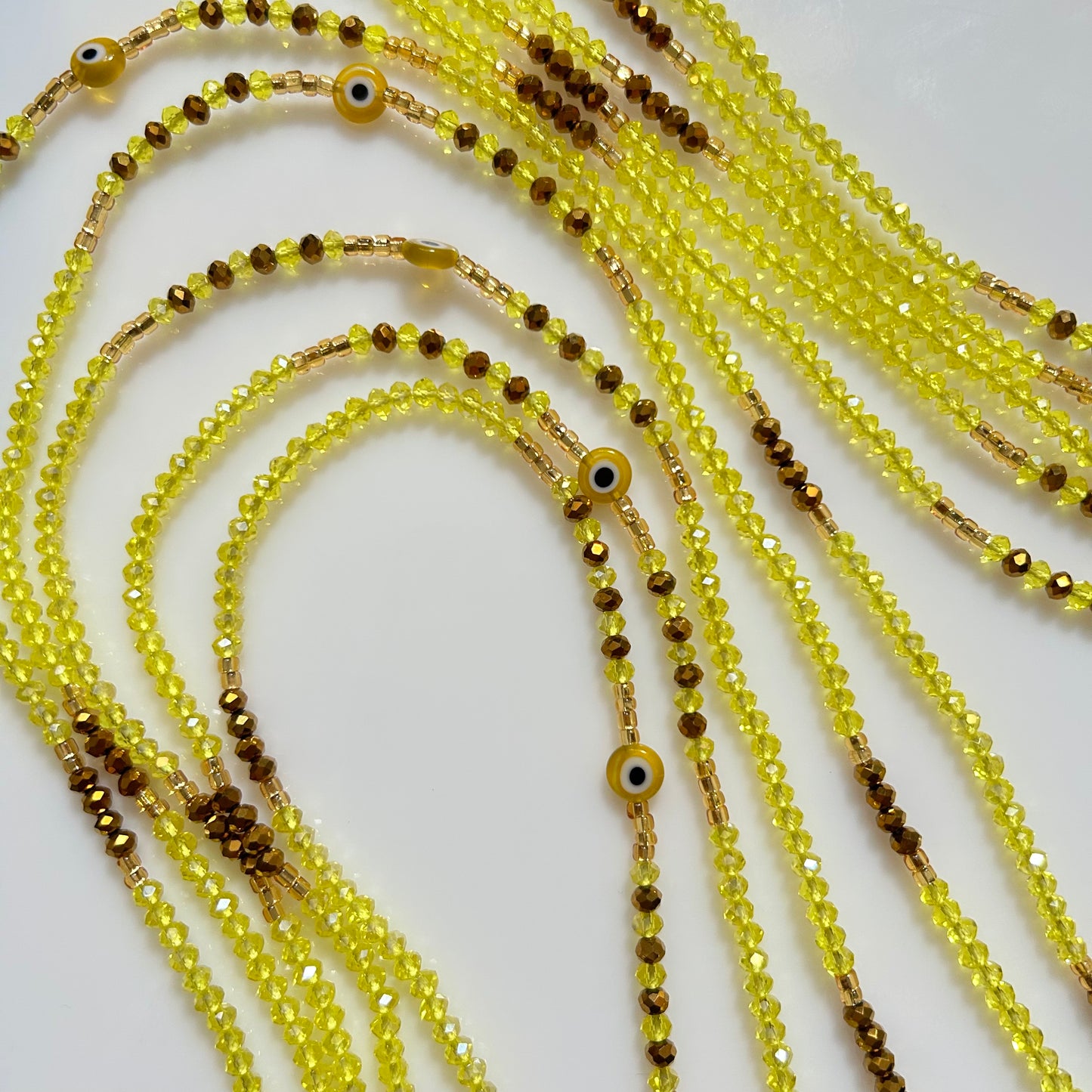 All Eyes Off Me waist beads by Avionna Naturals, detail view 7