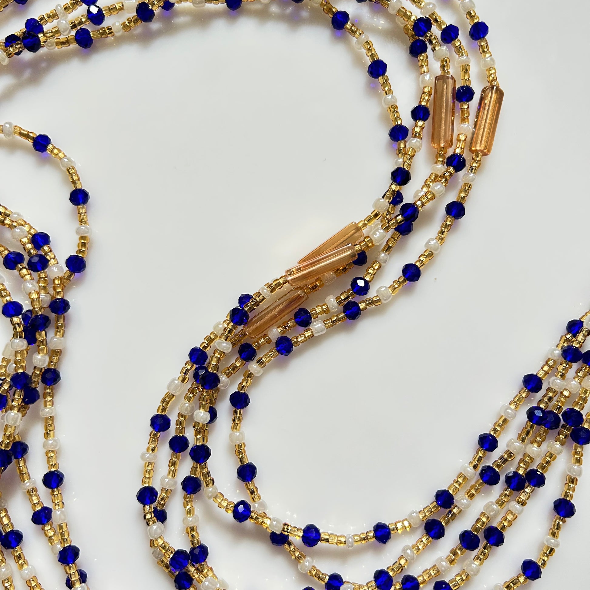 Luna waist beads by Avionna Naturals, detail view 3