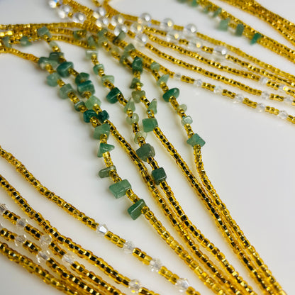 Stone Intentions waist beads by Avionna Naturals, detail view 10