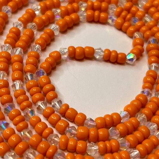 Marigold waist beads by Avionna Naturals